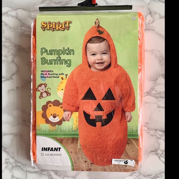 Pumpkin Bunting Size 0-6 months (NEW) - Picture 1 of 4